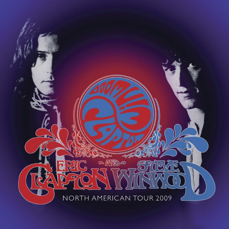 Eric Clapton Steve Winwood 2009 USA Tour Book