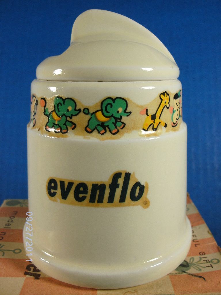 Vintage Evenflo Ceramic Baby Bottle Warmer and Vaporizer Hankscraft