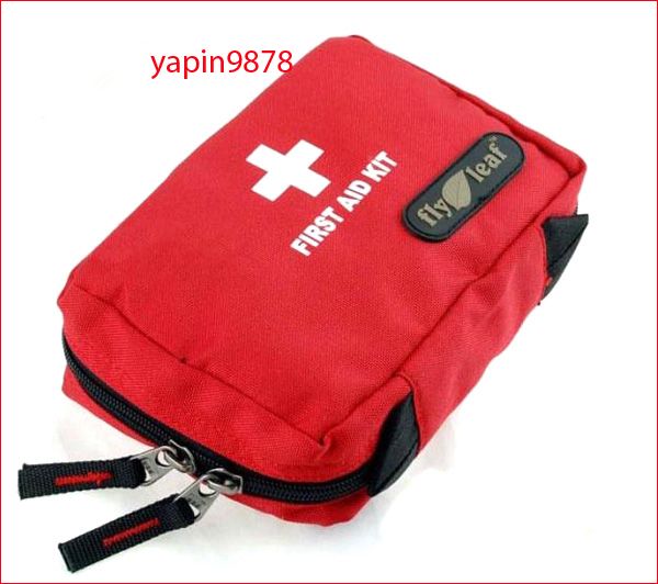  Camping Home Work Medical Emergency Survival First Aid Kit Bag Red