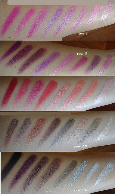 JC Nadia Paris Professional 88 Ultra Shimmer Eyeshadow Palette