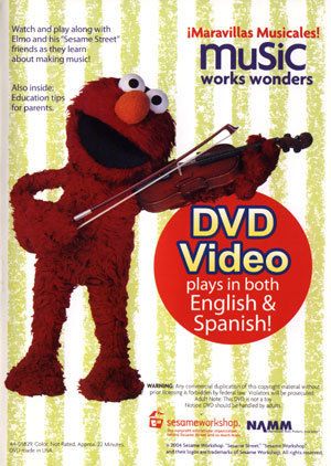 Elmo Music Works Wonders New DVD Maravillas Musicales