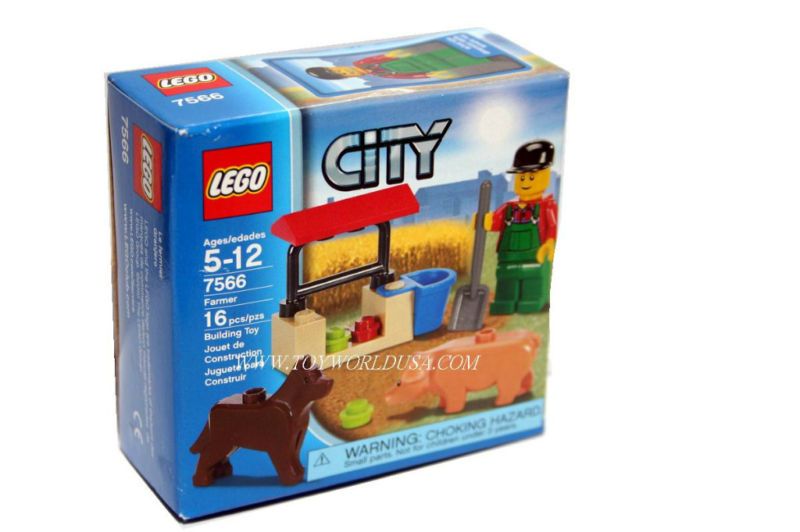  Lego City Farmer 7566