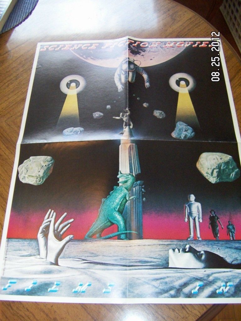 Vintage Science Fiction Poster Films Inc Star Wars Planet of The Apes