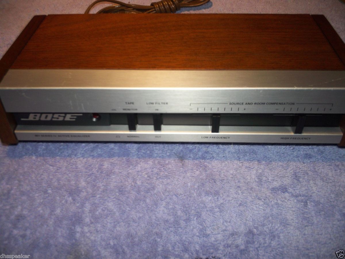 Bose 901 Series IV III Equalizer Updated Upgraded Audiophile Edition