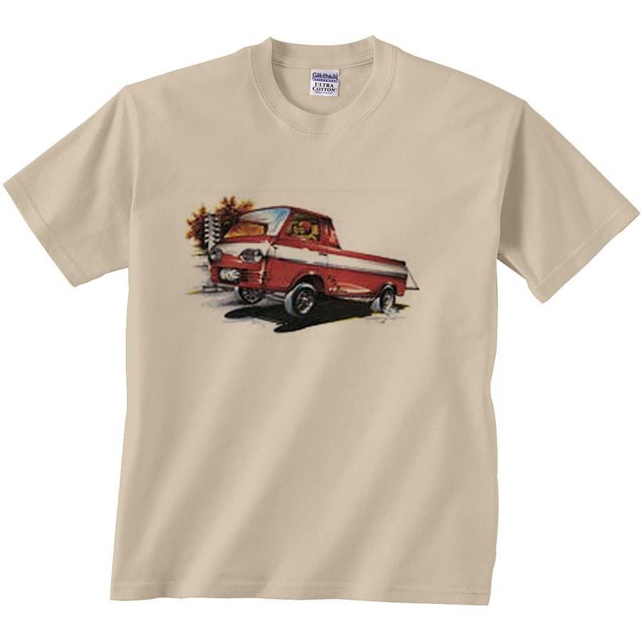 Ford T Shirt Econoline Pick Up Truck Classic Ford Gasser