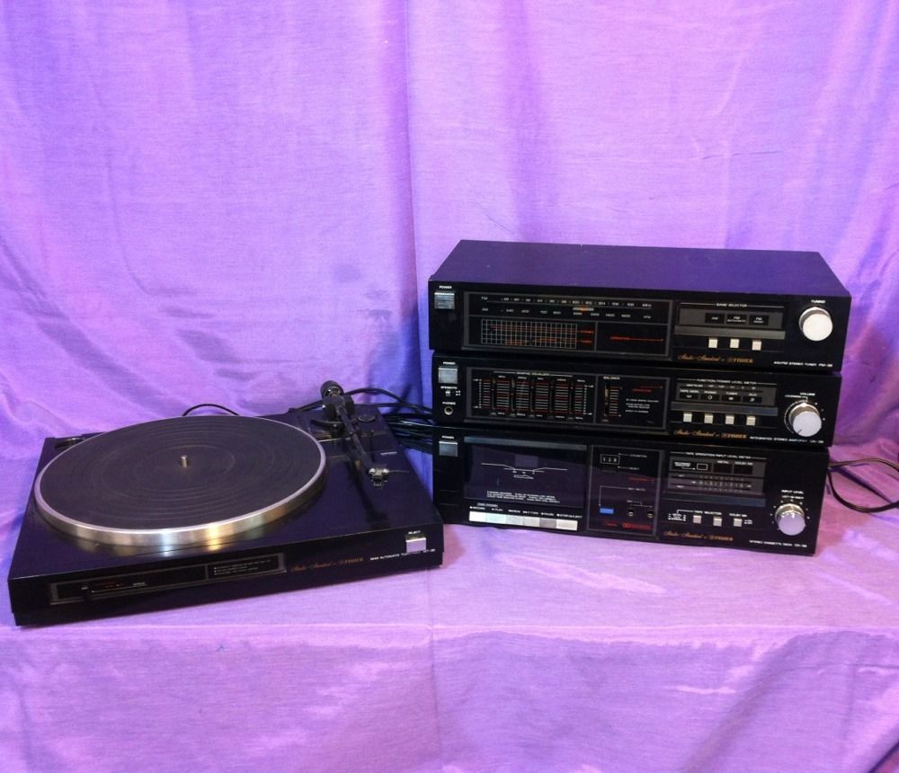 Vintage Fisher Studio Standard Home Stereo System Tuner, Cassette