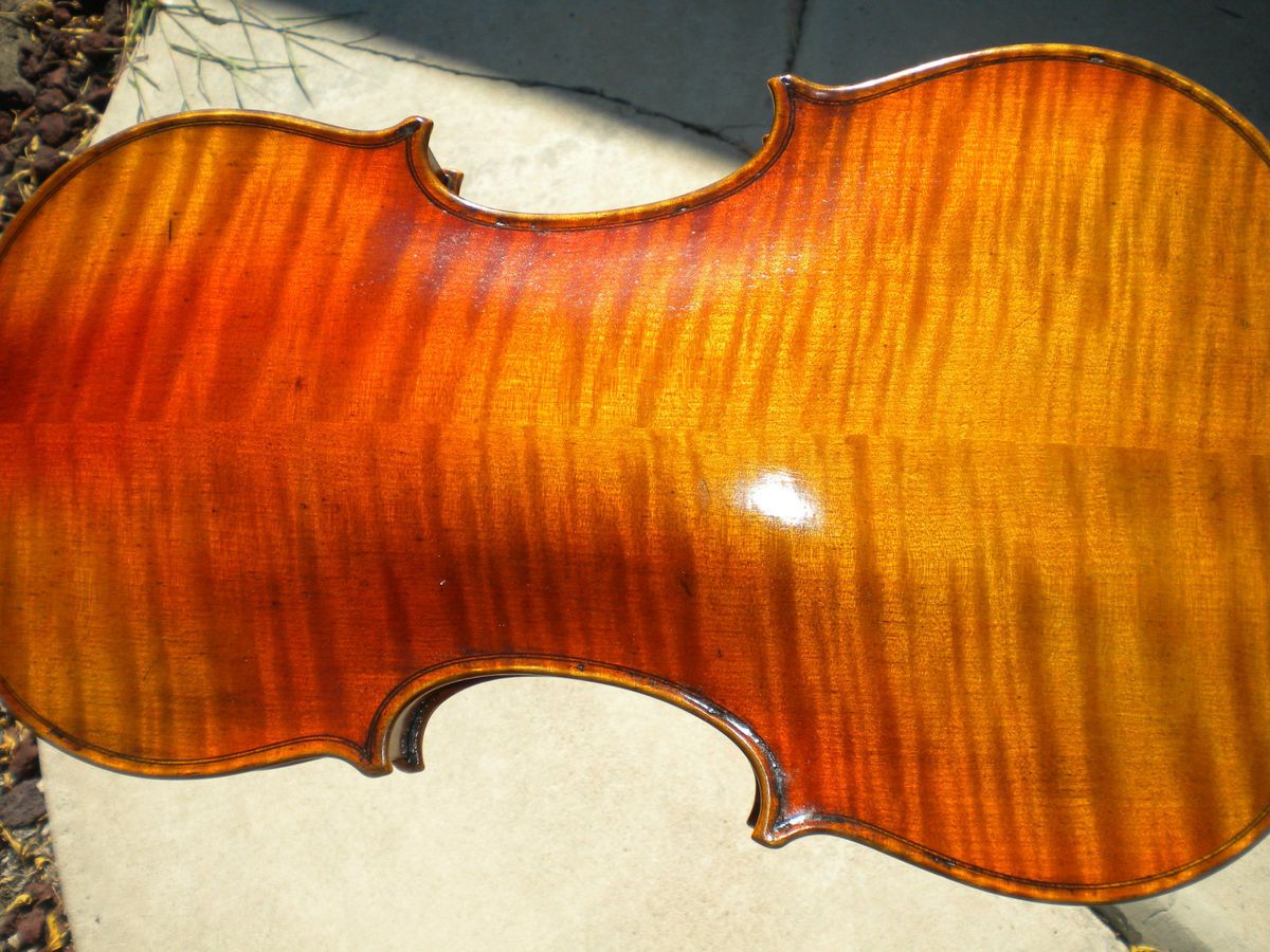 Fine Italian Label Violin Gennaro de Luccia Anno 1927 from Estate