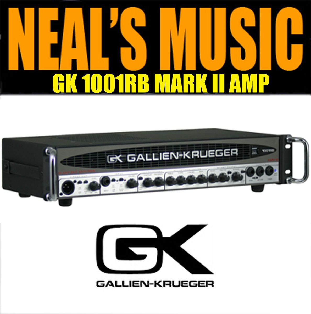 Gallien Krueger GK 1001RB Mark II Bass 700 Watt Amp