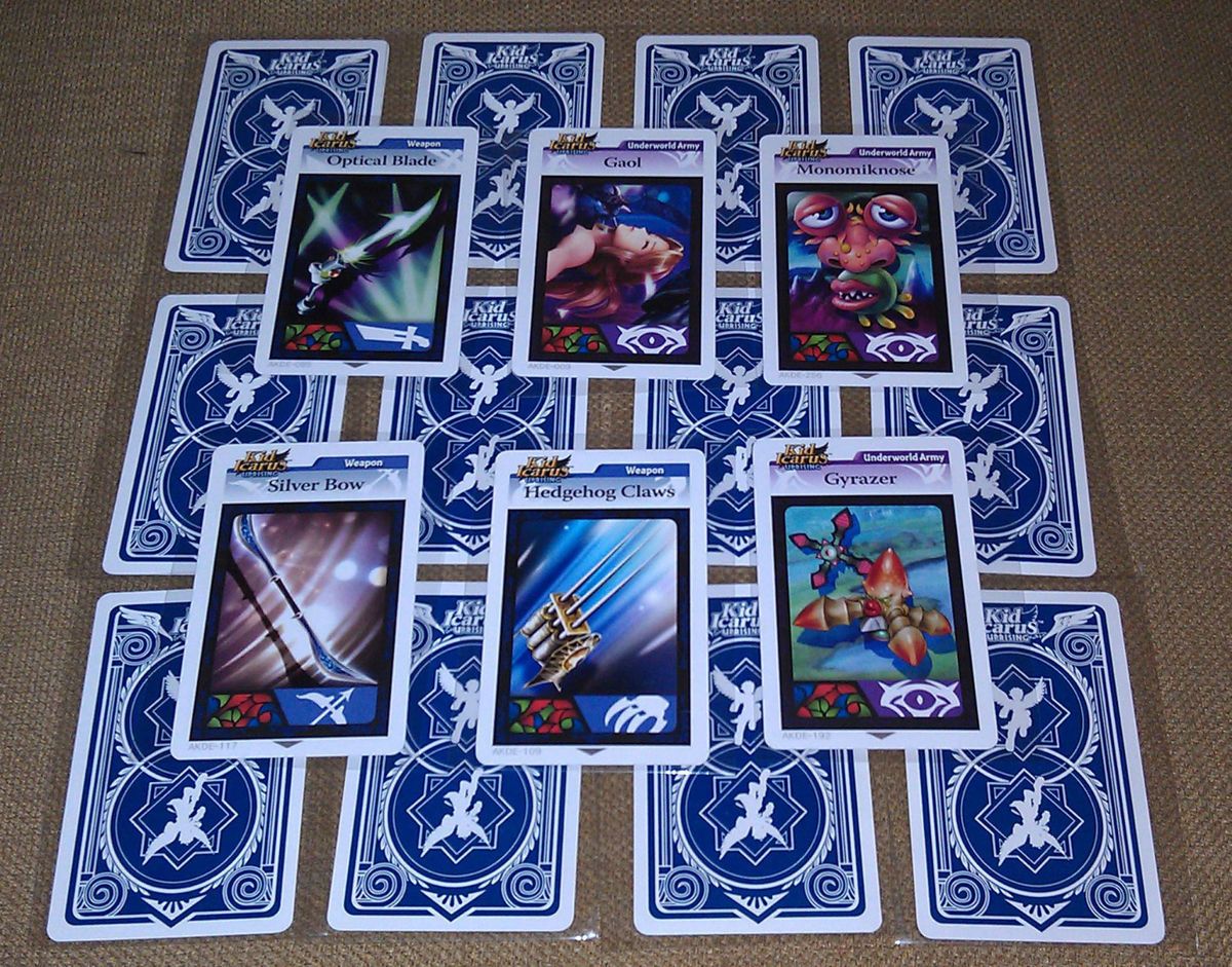 Kid Icarus Uprising AR Cards 5 Cards Your Choice