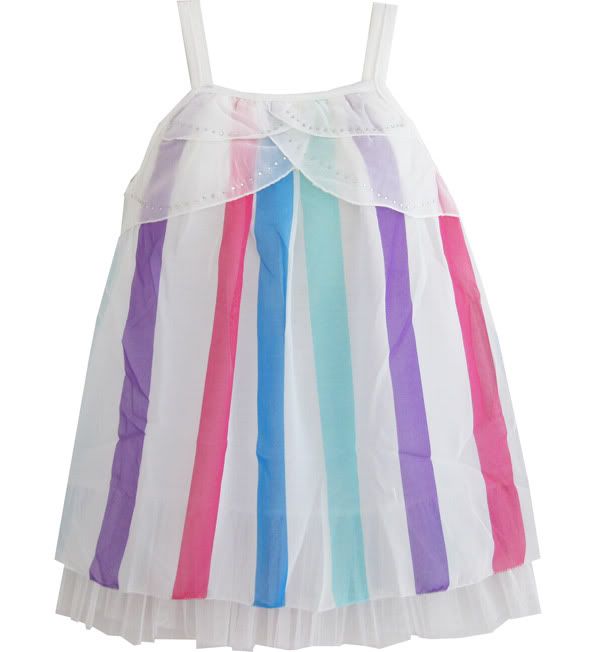 Girls Top Colorful Dress Children Clothing Sz 5 6
