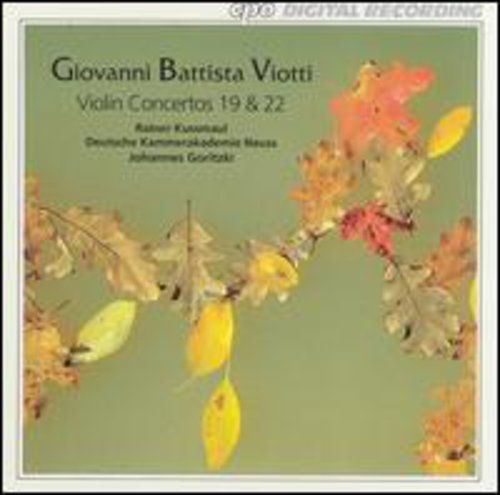 Viotti Giovanni Battista Viotti Violin Concertos 19 22 New CD