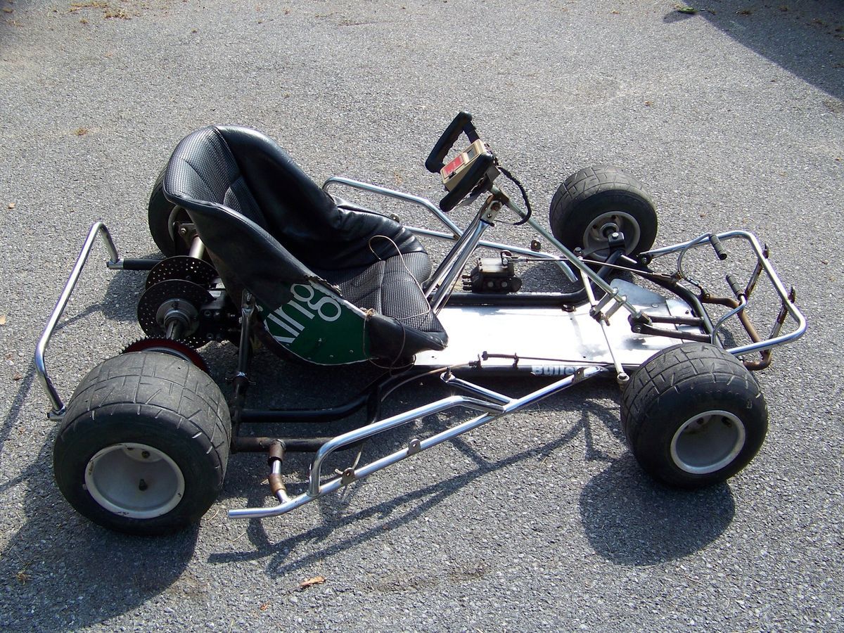 Vintage Racing Go Kart Dual Engine Chassis