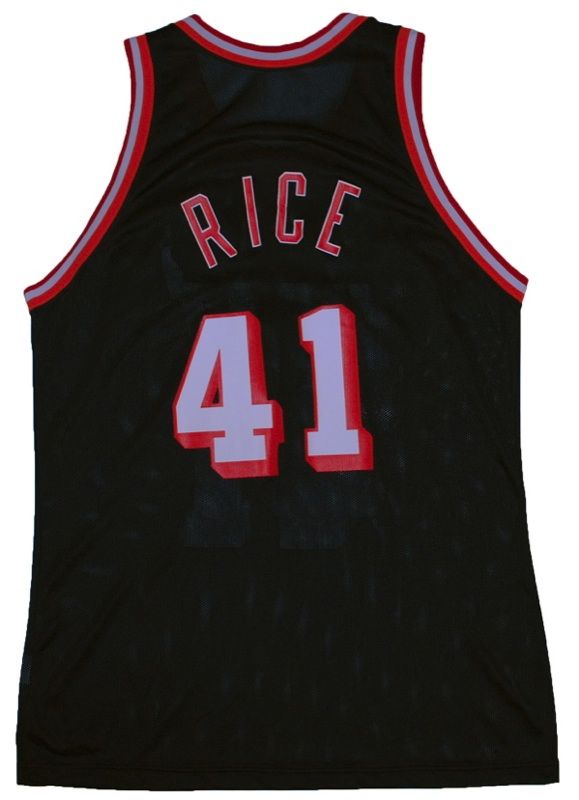 Glen Rice Miami Heat Vintage Original 90s NBA Jersey 48
