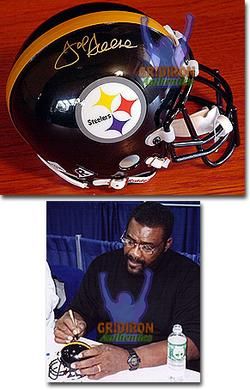 Joe Greene Autographed Pittsburgh Steelers Mini Helmet GA