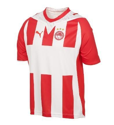 NWT Puma Olympiacos Olympiakos Greece Football Soccer Jersey Shirt