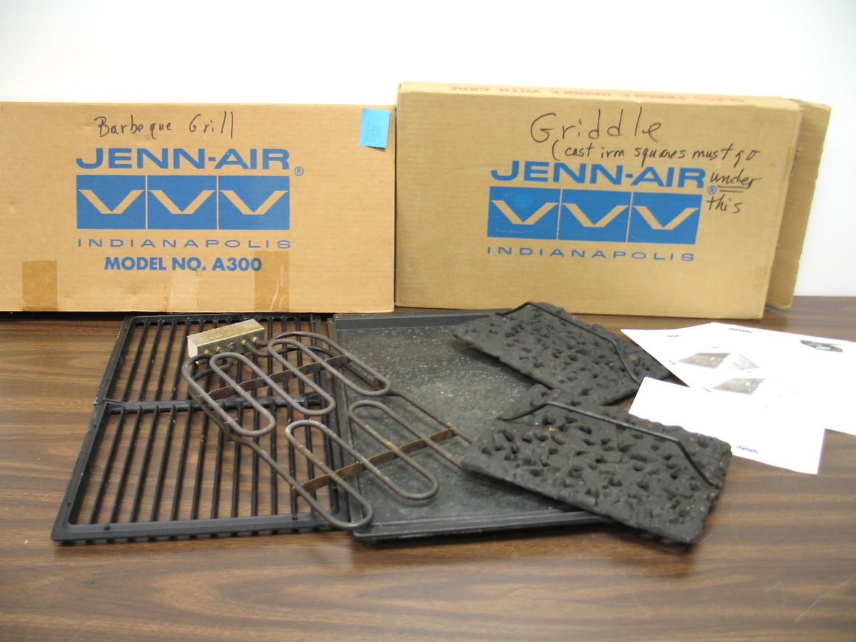 Jenn Air Cooktop Griddle And Grill A300 Accessories