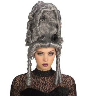 Thy Wicked Court Female Adult Costume Silver Gray Wig