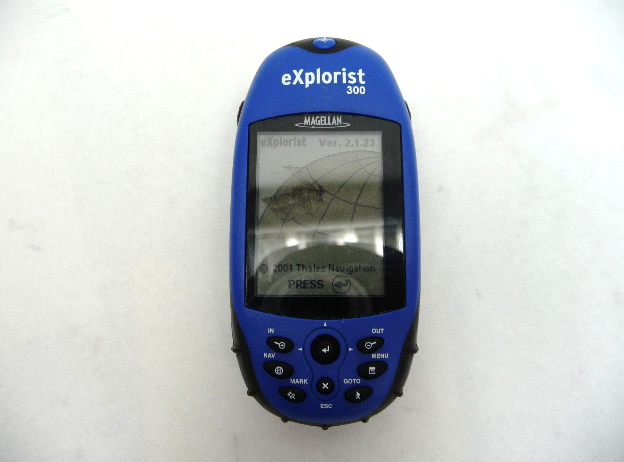  EXPLORIST 300 PORTABLE HAND HELD GPS RECEIVER UNIT HANDHELD W/MAPS
