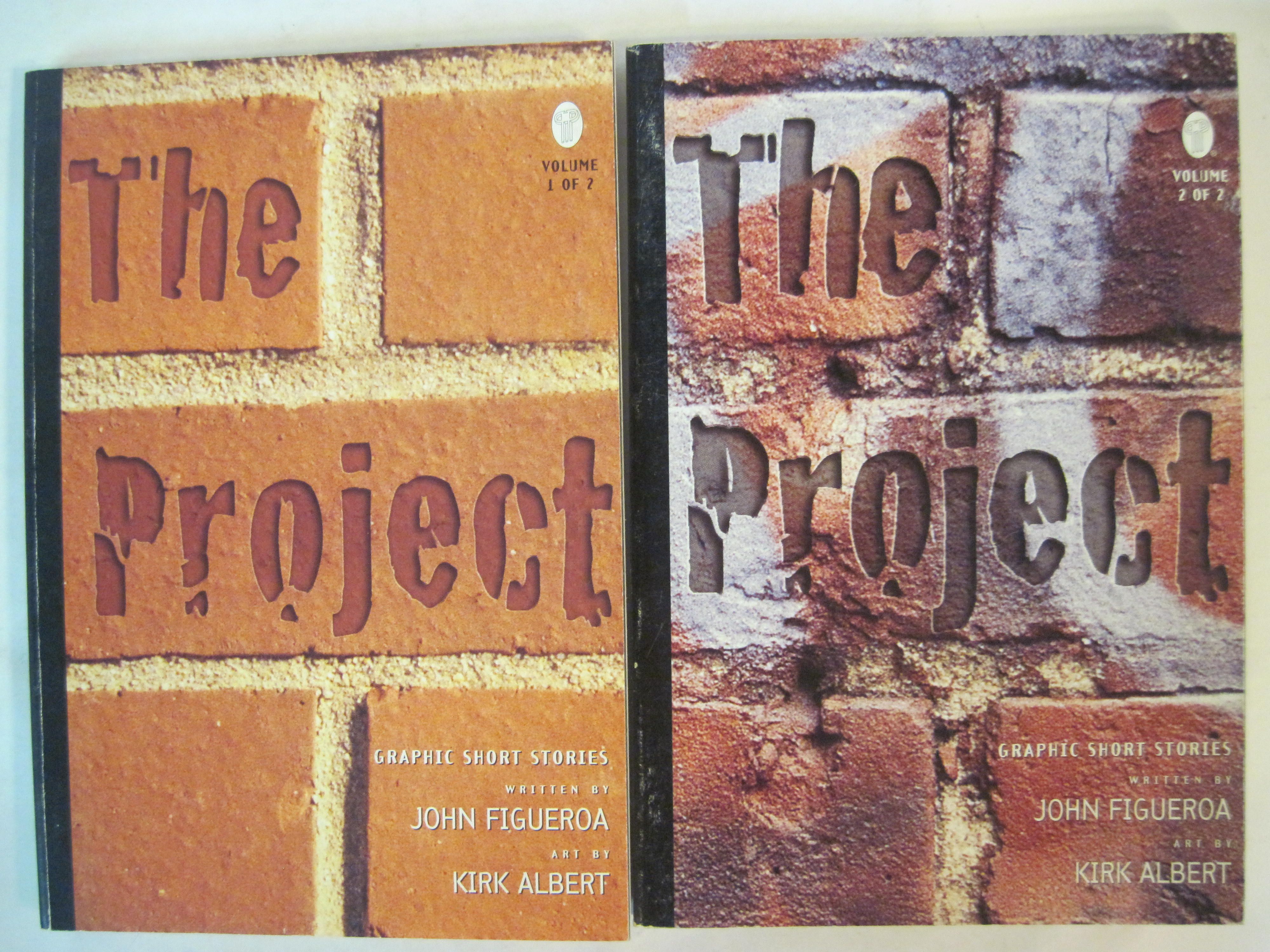 THE PROJECT VOLUMES 1 & 2 GRAPHIC SHORT STORIES JOHN FIGUEROA & KIRK