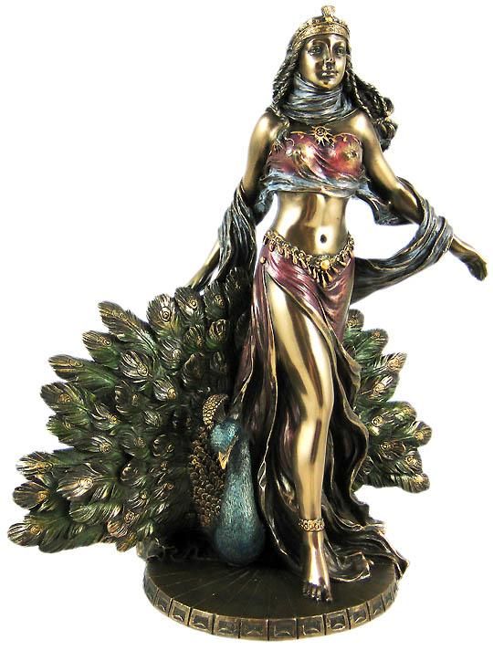 Greek Goddess Hera Bronzed Statue Juno Weddings