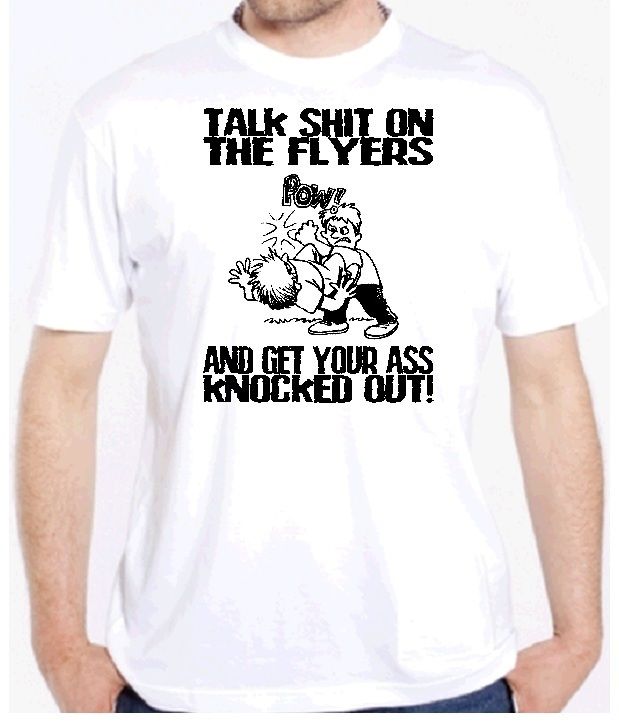 Flyers Knockout Hockey Funny Shirt Fan Philadelphia