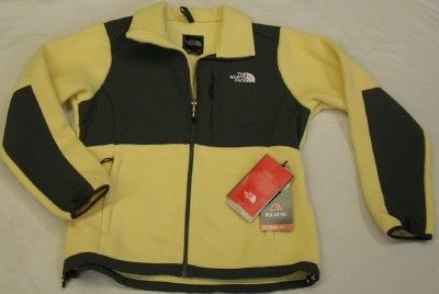  The North Face Womens Denali Fleece Jacket Hominy Yellow Size LG Large