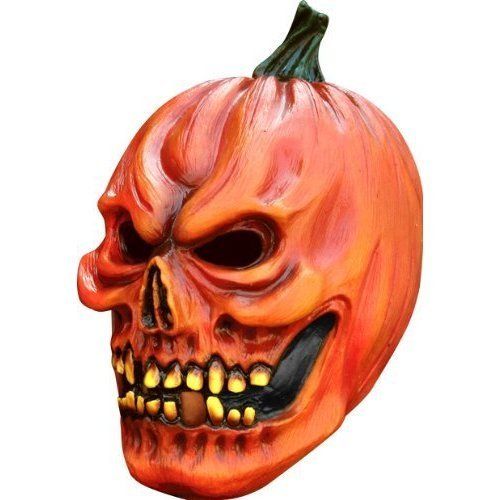 Adult Scary Pumpkin Mask Halloween Mask Mens Fancy Dress Costume New