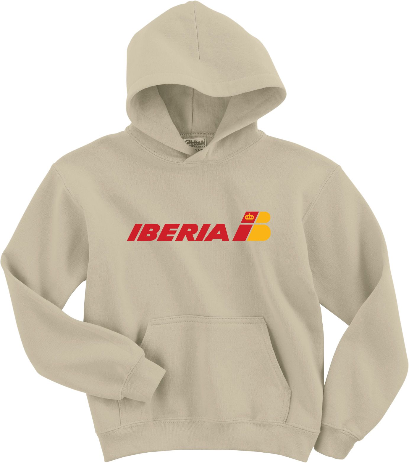 Iberia Airlines Retro Logo Spanish Airline Hoody
