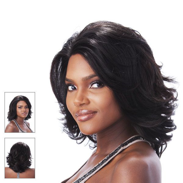 Isabella Synthetic Lace Front Wig Flip Out Wig