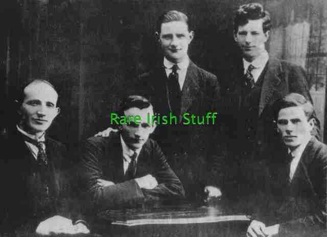 Michael Collins IRA Hitmen Squad During The Irish War Republican Army