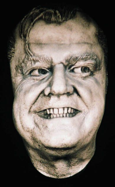 Jack Nicholson Life Mask Heres Johnny Sculpture