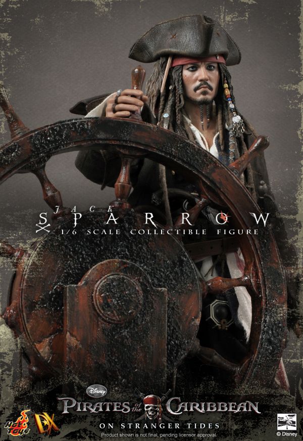  Pirates of The Caribbean DX06 Jack Sparrow 1 6 Action Send EMS
