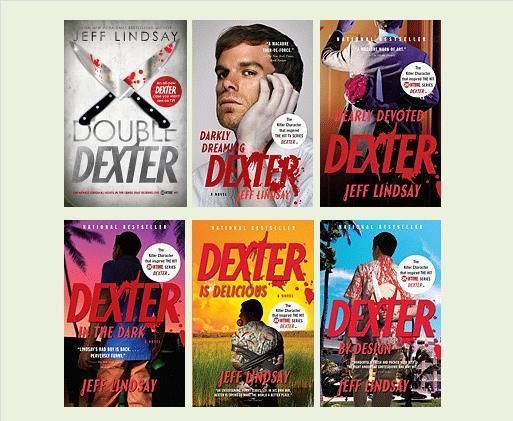 Jeff Lindsay Dexter Morgan Showtime Serial Killer Novels 1 6 Brand NEW
