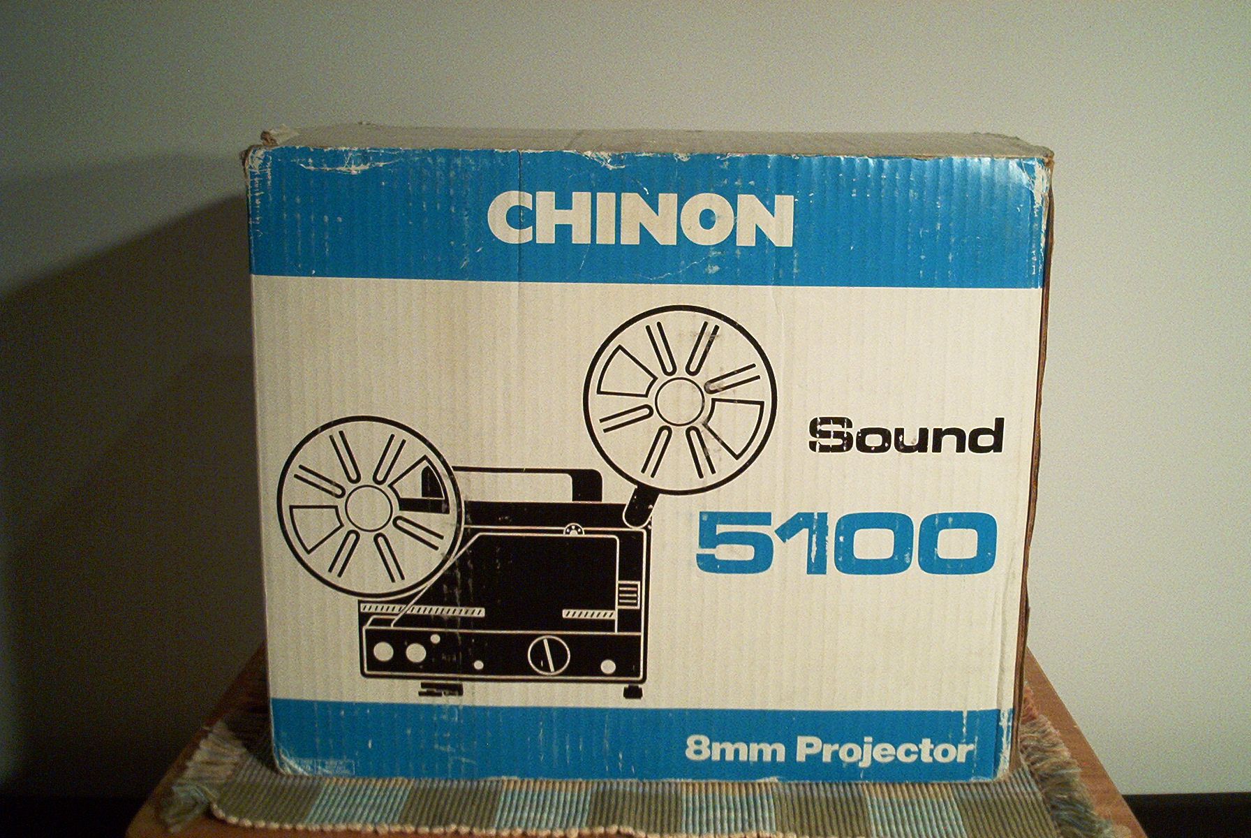 Chinon 5100 Super 8 Sound Projector w Box