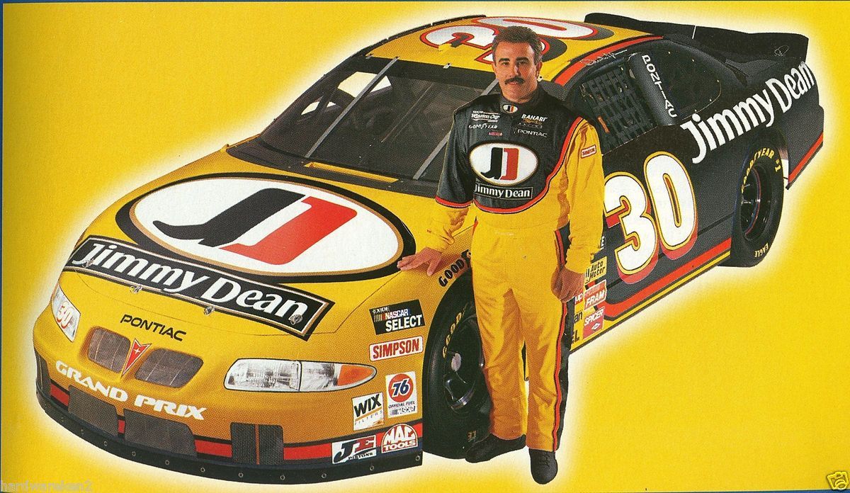 NASCAR Decal 30 Jimmy Dean 1999 Pontiac Grand Prix Derrike Cope Slixx