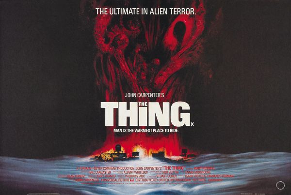 The Thing John Carpenter Horror Movie Poster Print