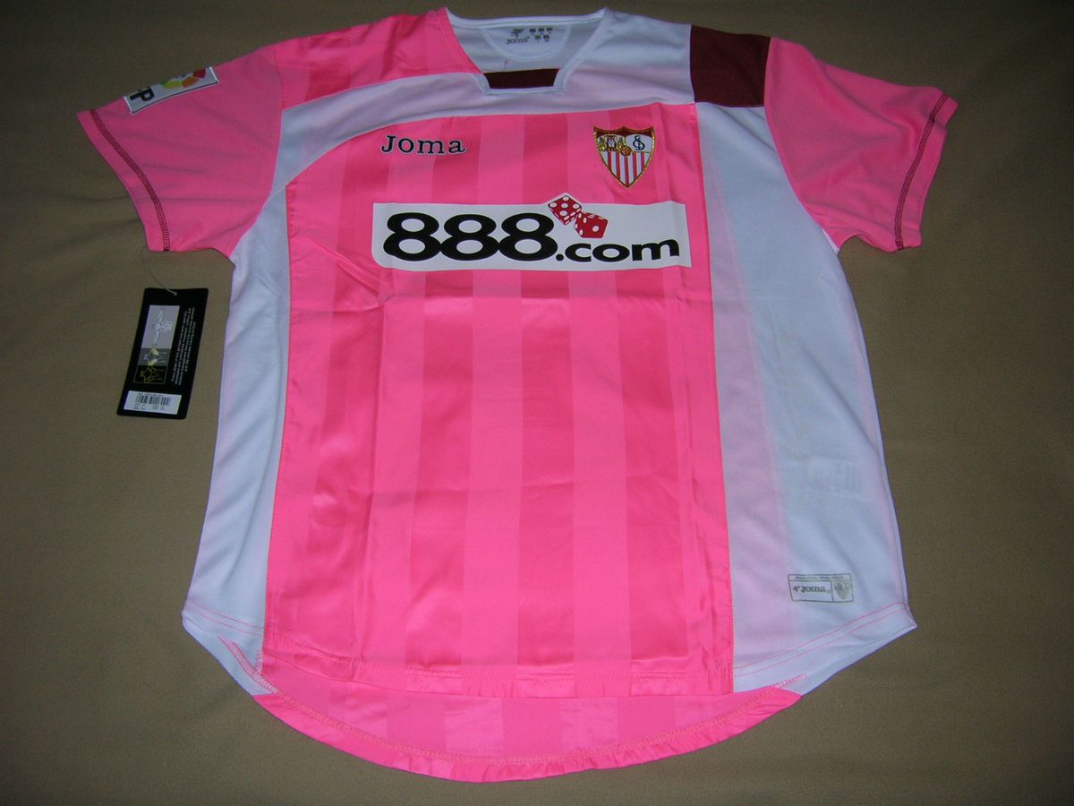 Sevilla Soccer Jersey Joma Seville Top NEW Football Shirt Maglia Trikot Camiseta  