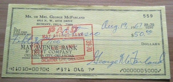 Little Rascals Actor George Spanky McFarland Hand Signed Autographed
