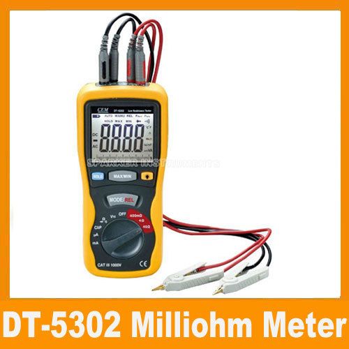 CEM DT 5302 High Accuracy Kelvin 4 Wires Milliohm Meter
