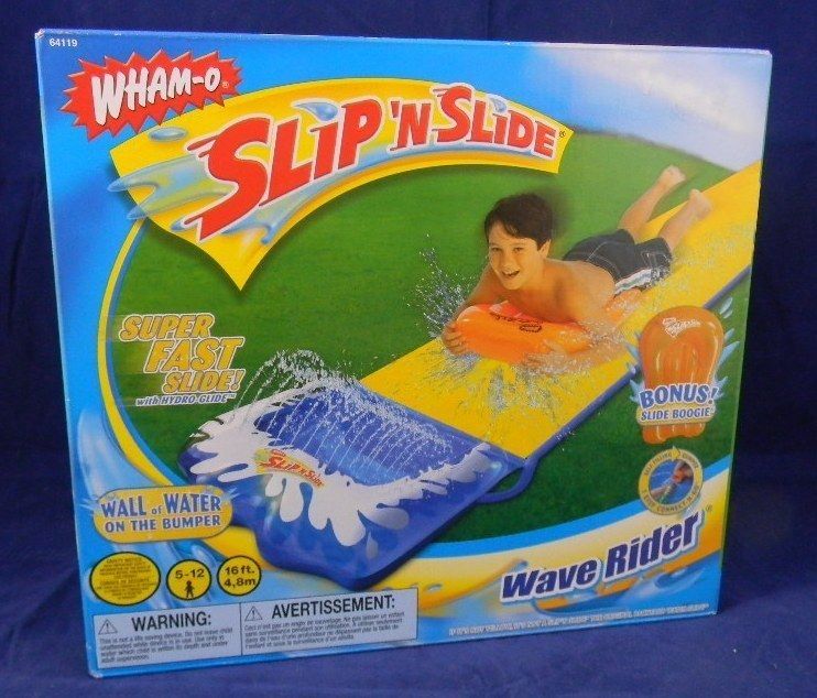 Slip N and Slide Boogie Wave Rider Kids Pool Toy Blue