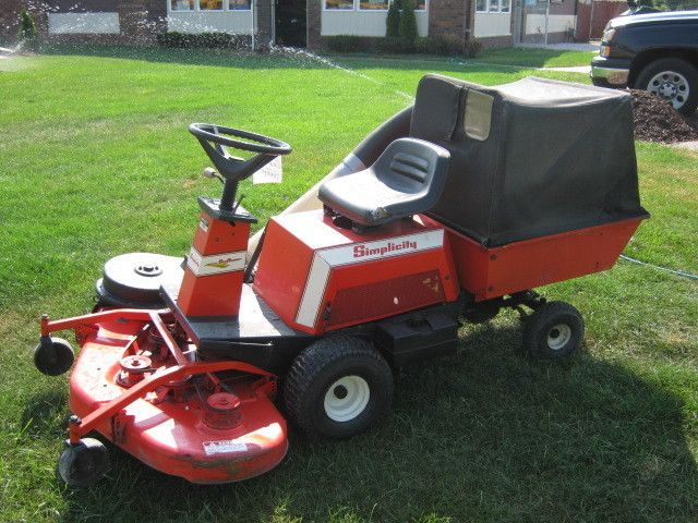 Simplicity Sunrunner Front Mount Mower Hydro