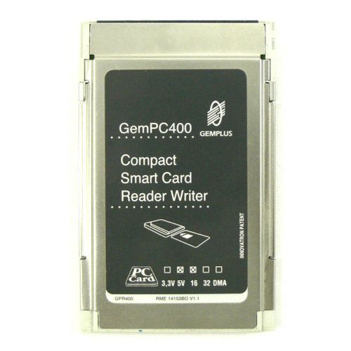 Gemplus Gempc 400 GPR400 Smart Card Reader Writer New