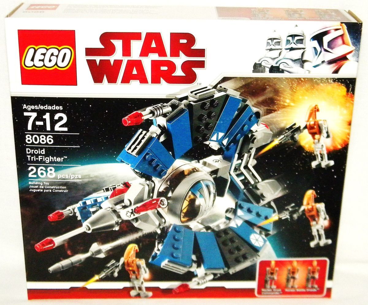 Lego 8086 Star Wars Droid Tri Fighter 673419111782