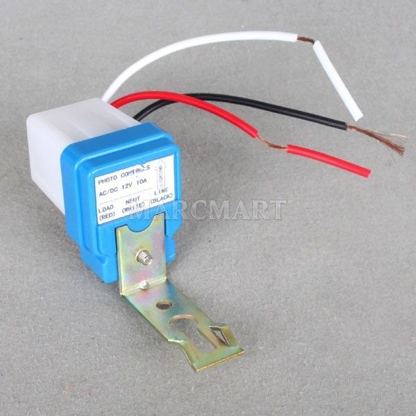 10A Automatic Day Light Switch Electric Street Lighting Control