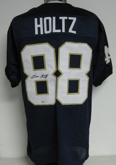 Lou Holtz Notre Dame1988 CHAMPS FIGHTING IRISH Autographed Signed