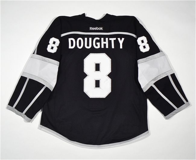 Drew Doughty Los Angeles Kings Game Worn Used 2012 Home Jersey Meigray