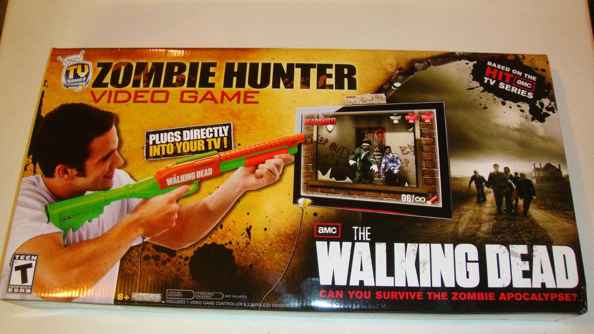 Zombie Hunter 2012 The Walking Dead Official TV Video Game New, Free