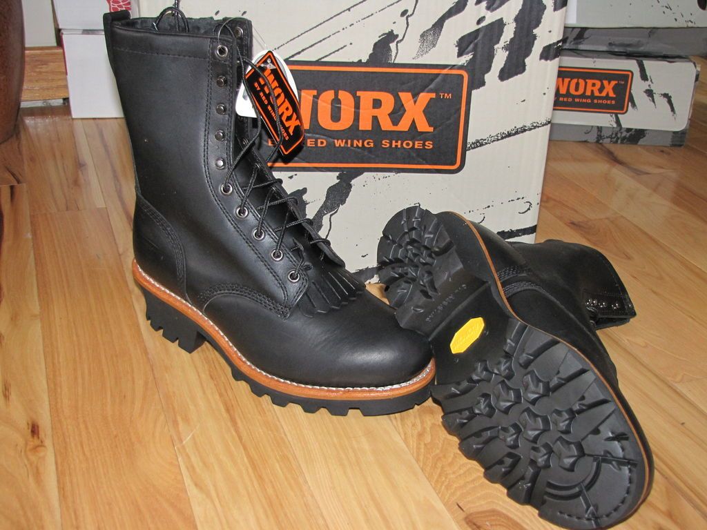 5471 Mens Steel Toe Logger Red Wing Work Logging Boots