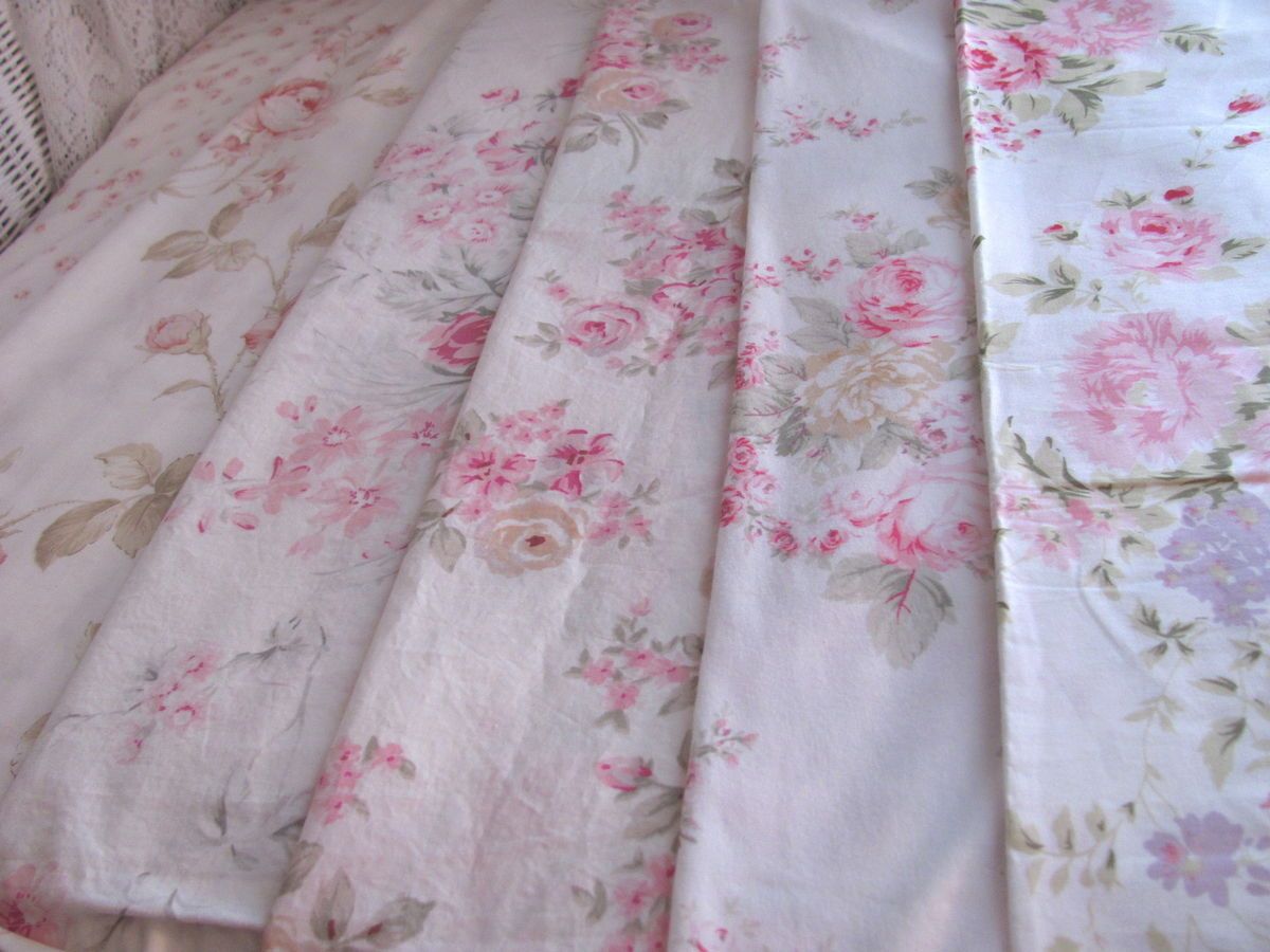 Lamp Shade Choice of Fabric Mary Rose Chic Ashwell Pink Roses