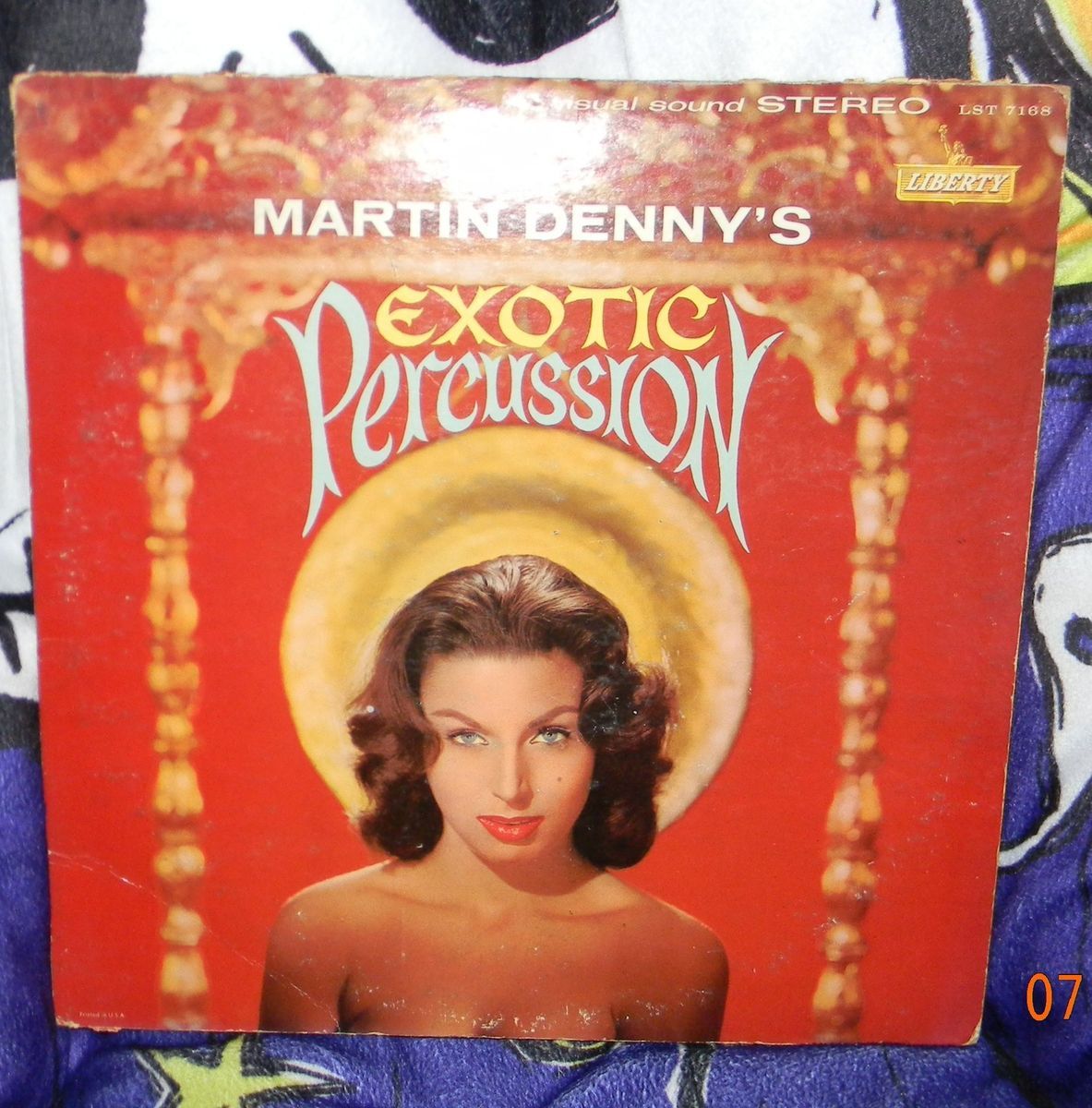 Martin Dennys Denny Exotic Percussion on Liberty 7168 Vinyl LP Record